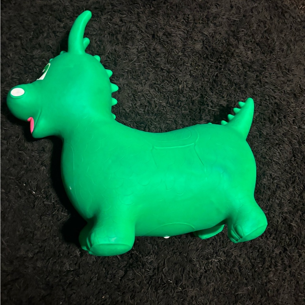 Green Bouncie Buddies Ride on toy